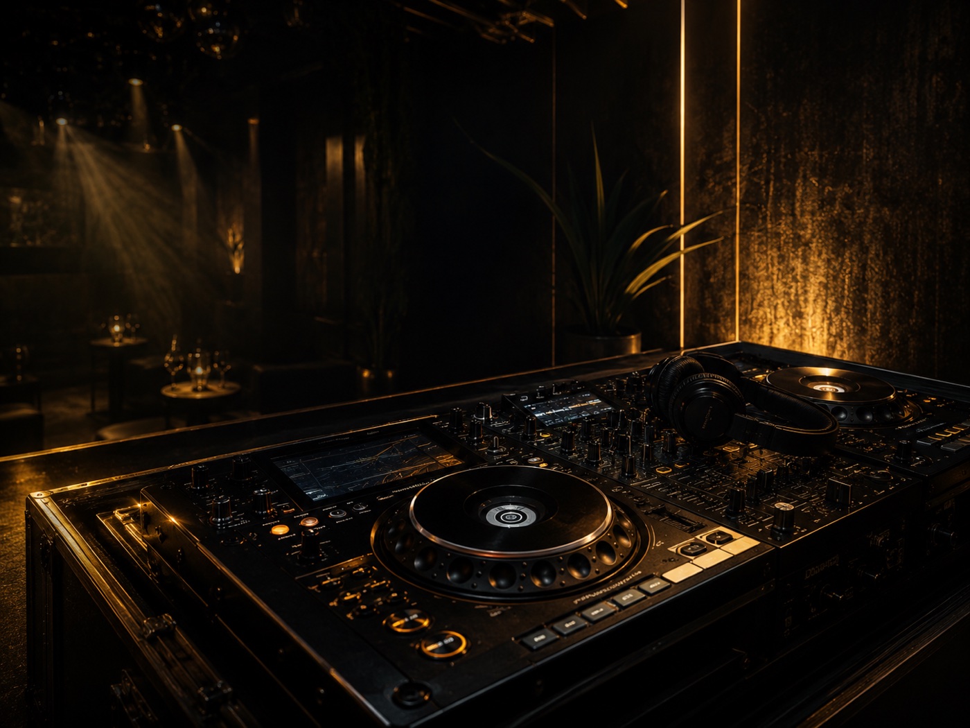 Professionelles DJ-Setup für Events und Clubs